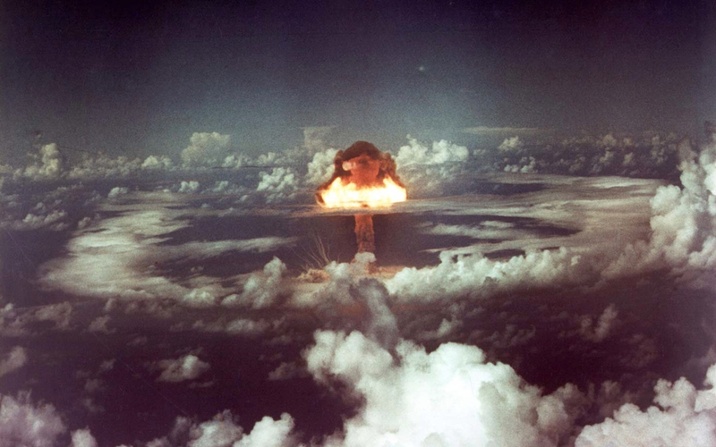 Illustration for article titled Photographs of Atomic Bomb Tests Are Like Science Fiction Made Real